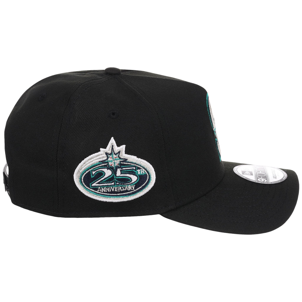 Seattle Mariners MLB Black Dome New Era 9FORTY A-Frame