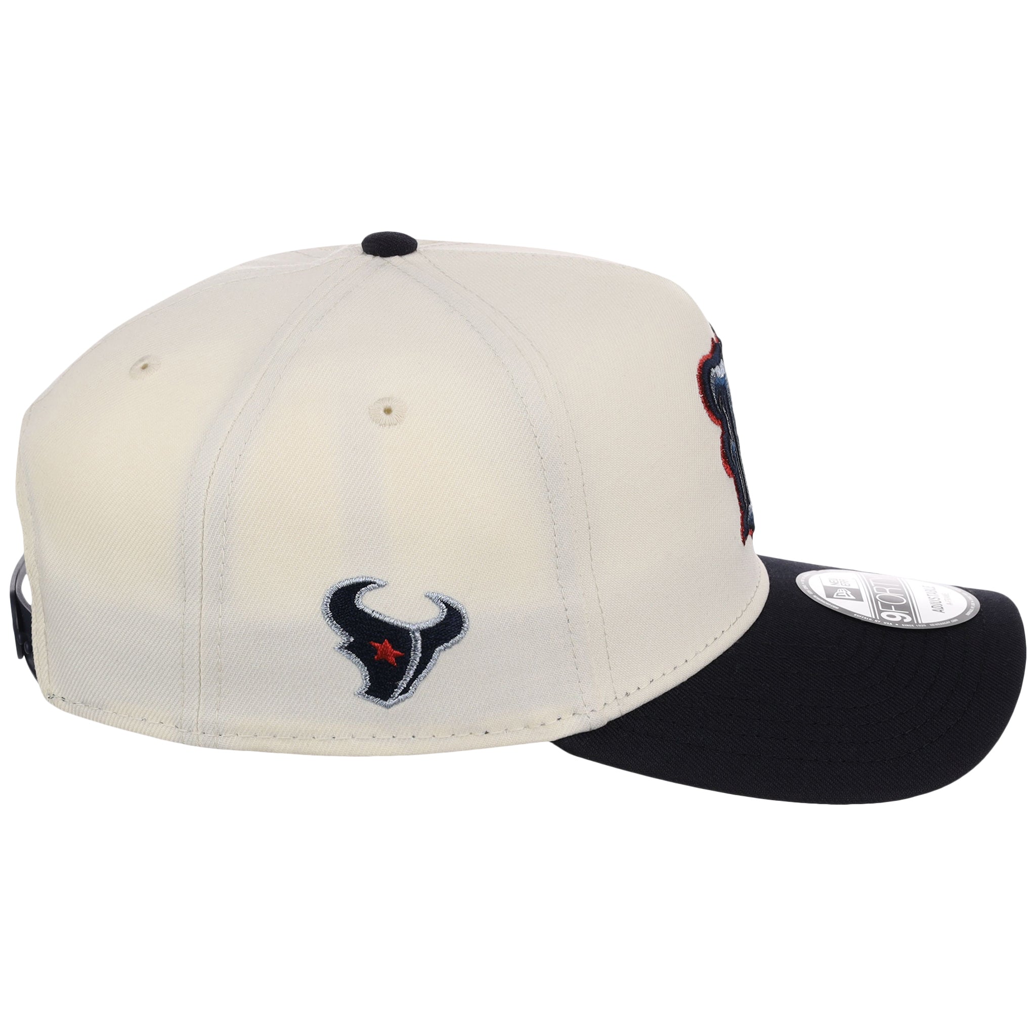 Houston Texans 'H' (Chrome/Navy) Houston Crown the City New Era 9FORTY A-Frame