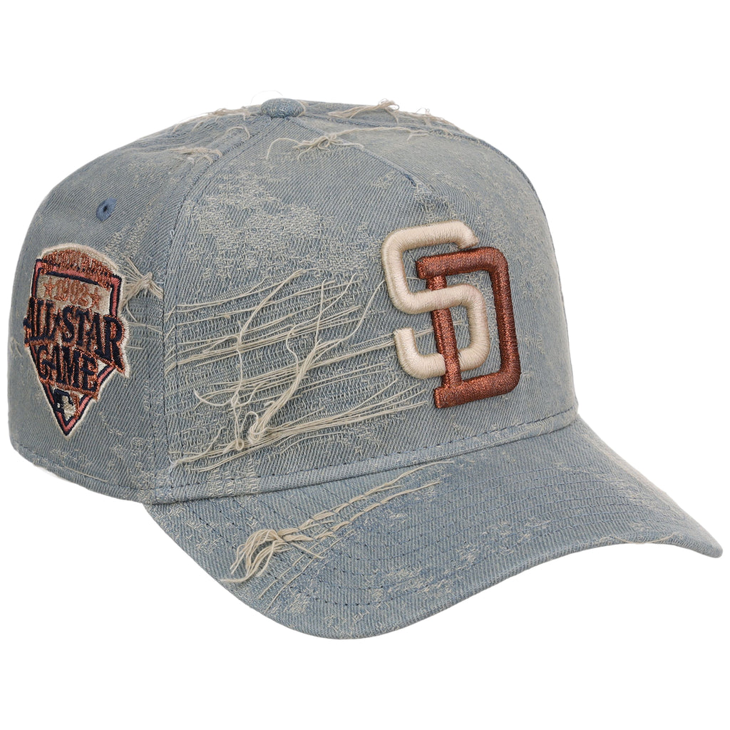 San Diego Padres MLB Oxidized Denim New Era 9FORTY A-Frame