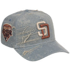 San Diego Padres MLB Oxidized Denim New Era 9FORTY A-Frame
