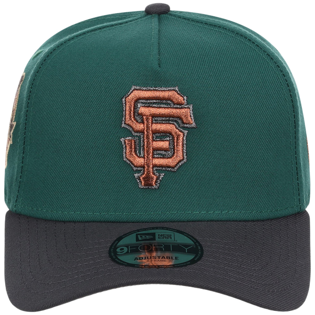 San Francisco Giants MLB Emerald Graphite New Era 9FORTY
