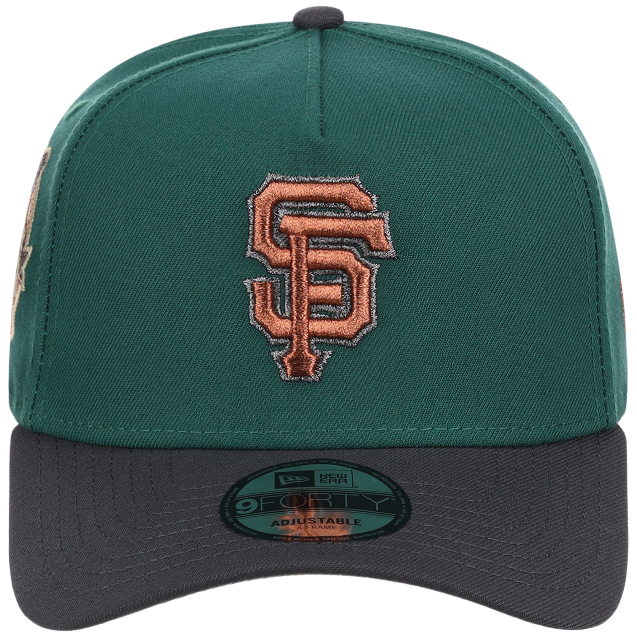 San Francisco Giants MLB Emerald Graphite New Era 9FORTY