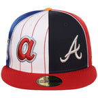 Atlanta Braves Quavo Georgia Pack Collection - New Era 59FIFTY "Pinwheel" (Multi/Red)