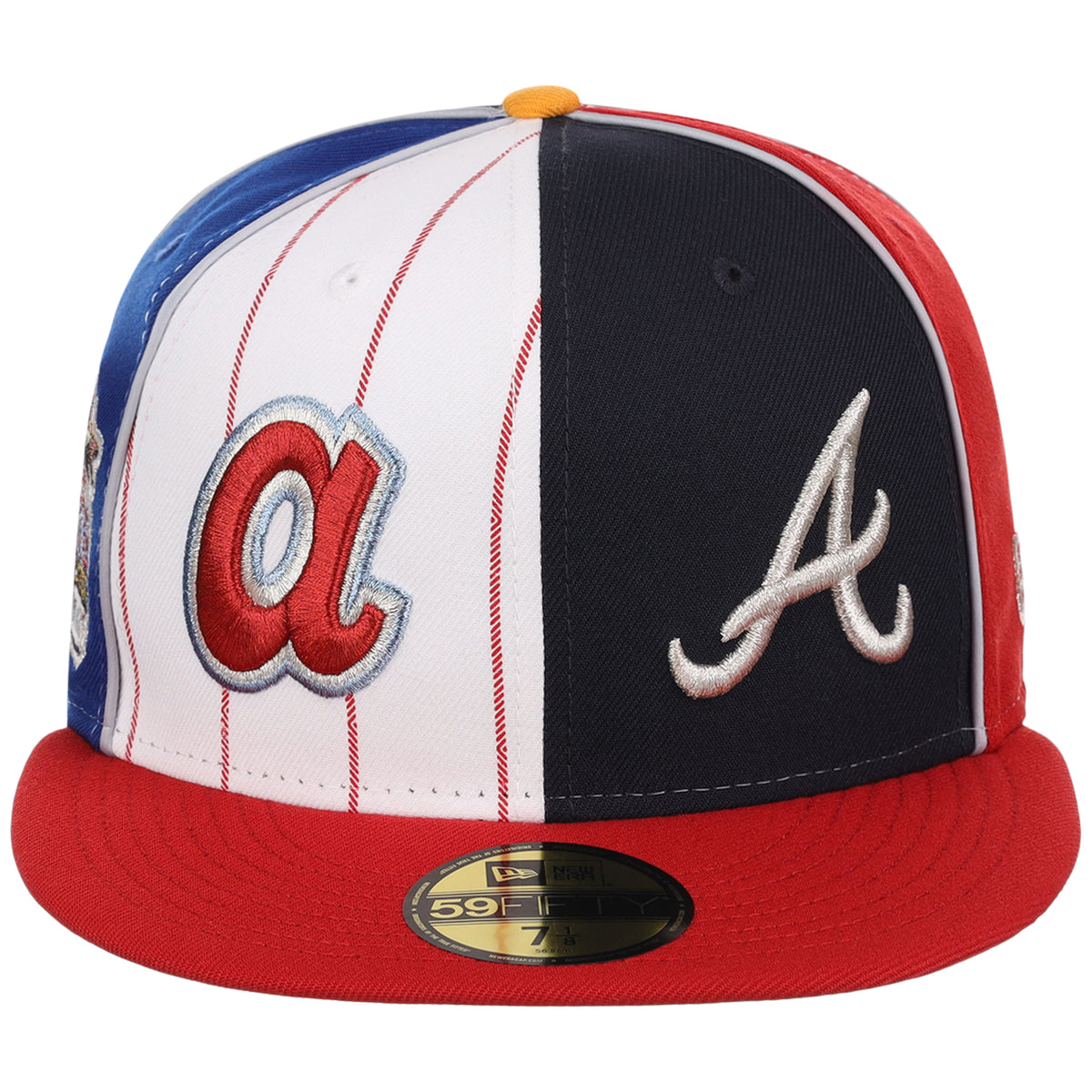 Atlanta Braves Quavo Georgia Pack Collection - New Era 59FIFTY "Pinwheel" (Multi/Red)