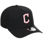 Cleveland Guardians MLB Black x Pink FASHION CORE New Era 9FORTY A-Frame