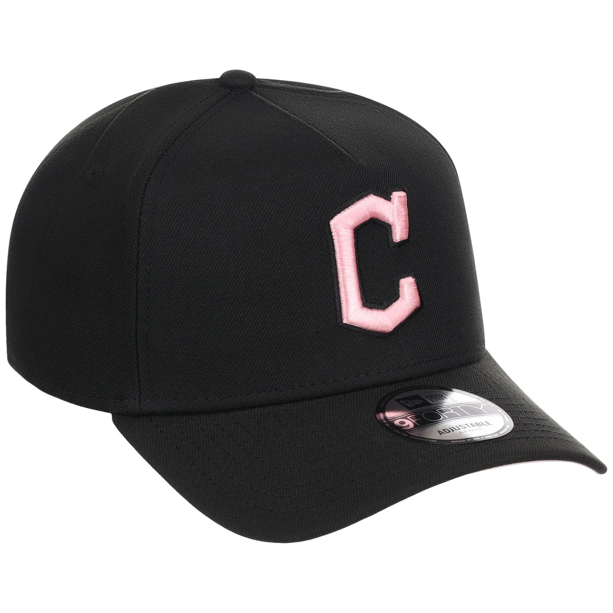 Cleveland Guardians MLB Black x Pink FASHION CORE New Era 9FORTY A-Frame
