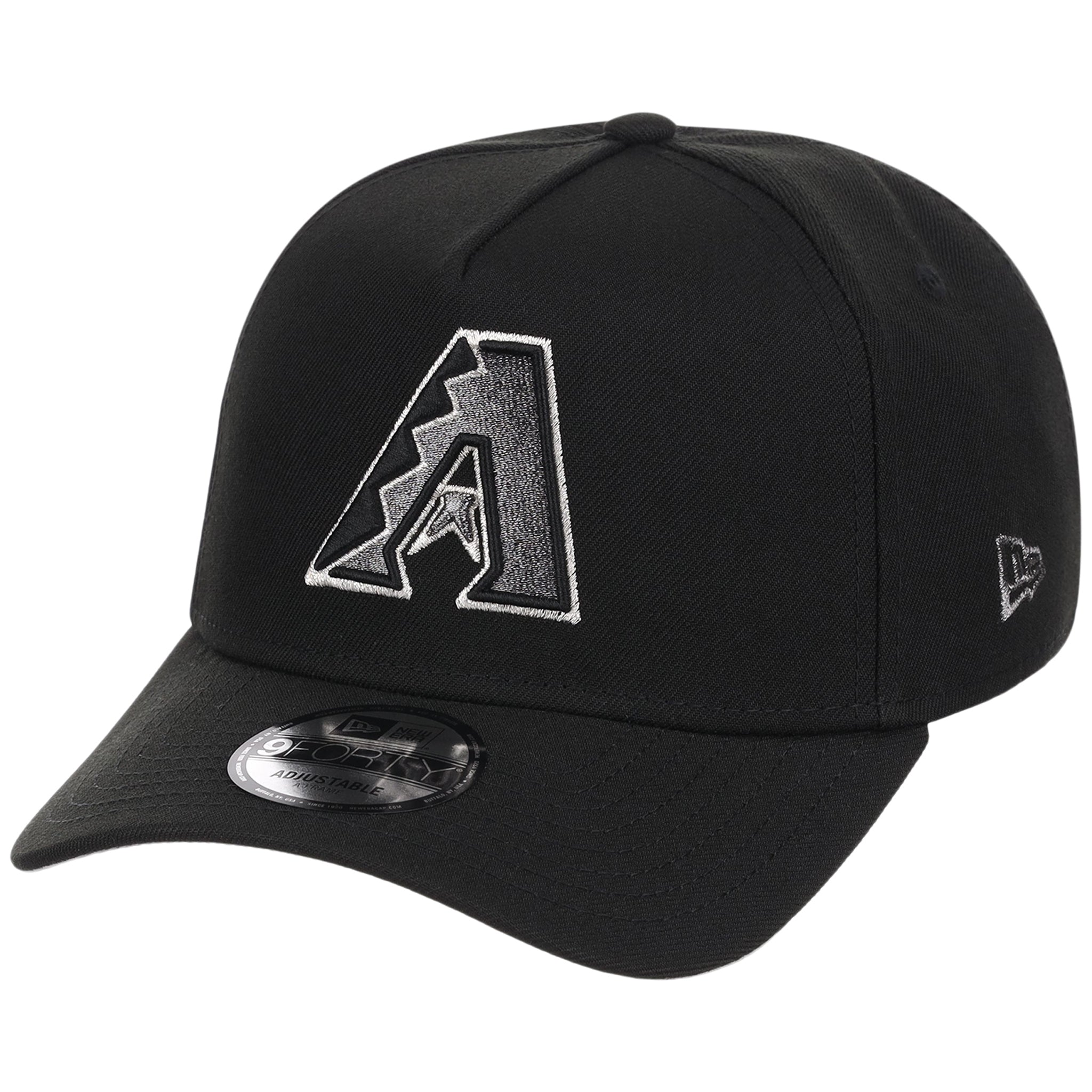 Arizona Diamondbacks MLB Liquid Titanium New Era 9FORTY A-Frame