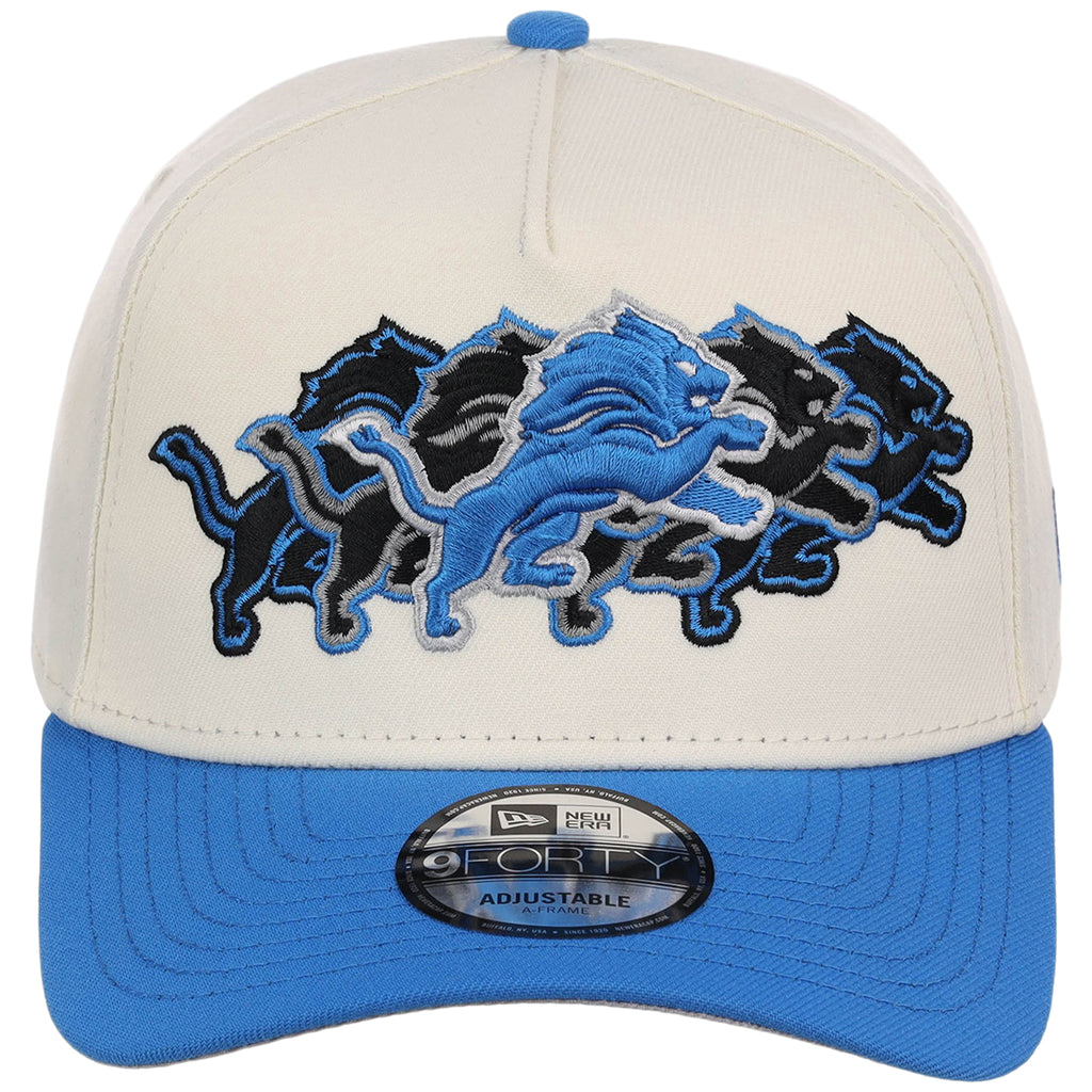 Detroit Lions NFL Seismic New Era 9FORTY A-Frame