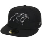 Carolina Panthers NFL Liquid Titanium New Era 59FIFTY