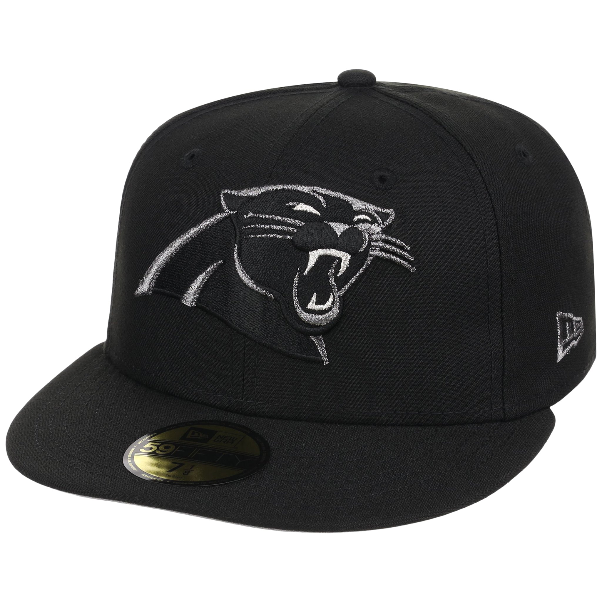 Carolina Panthers NFL Liquid Titanium New Era 59FIFTY