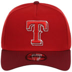 Texas Rangers MLB Red x Cardinal FASHION CORE New Era 9FORTY A-Frame