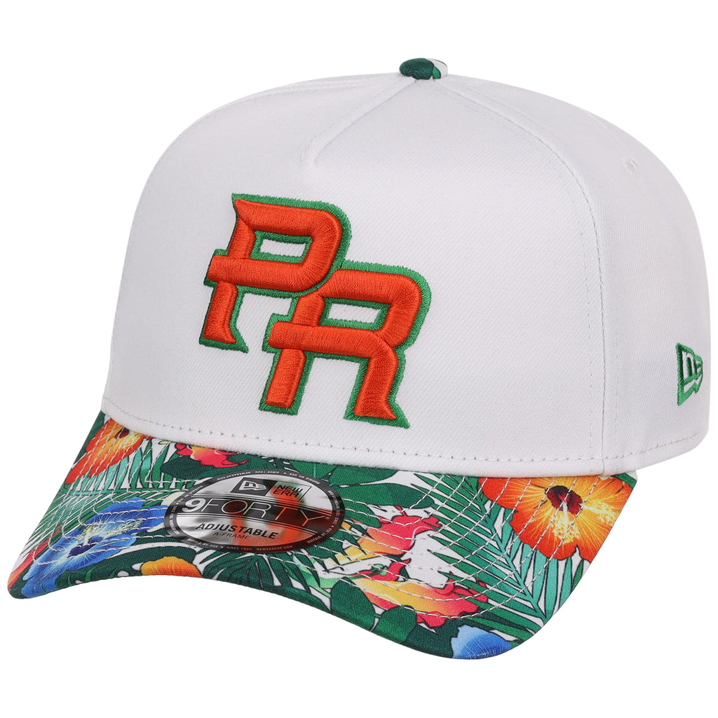 Puerto Rico Crown the Country New Era 9FORTY (White/Floral)