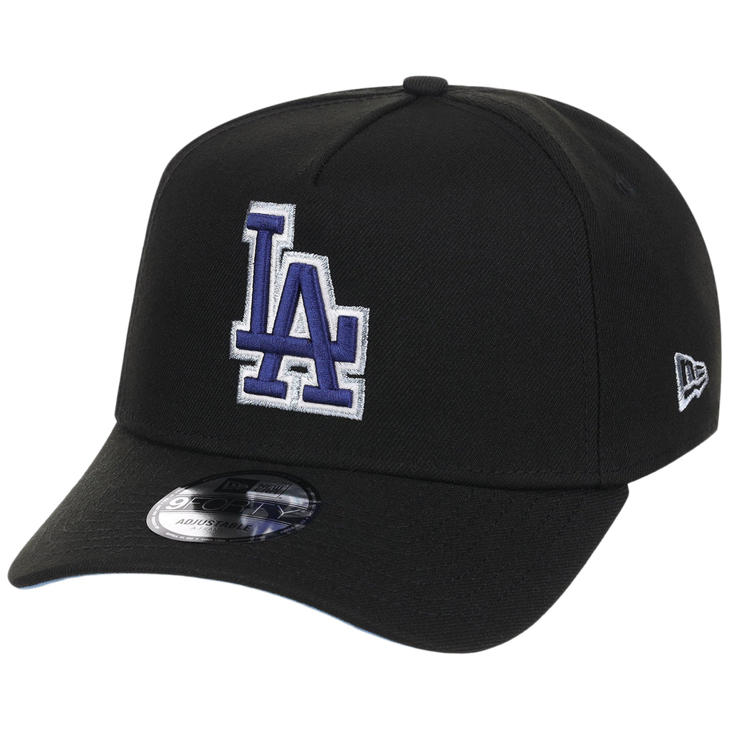 Los Angeles Dodgers Blue Heaven New Era 9FORTY A-Frame (Black/Black)