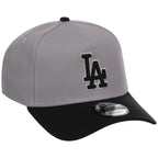 Los Angeles Dodgers MLB Gray x Black FASHION CORE New Era 9FORTY A-Frame