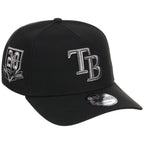 Tampa Bay Rays MLB Liquid Titanium New Era 9FORTY A-Frame