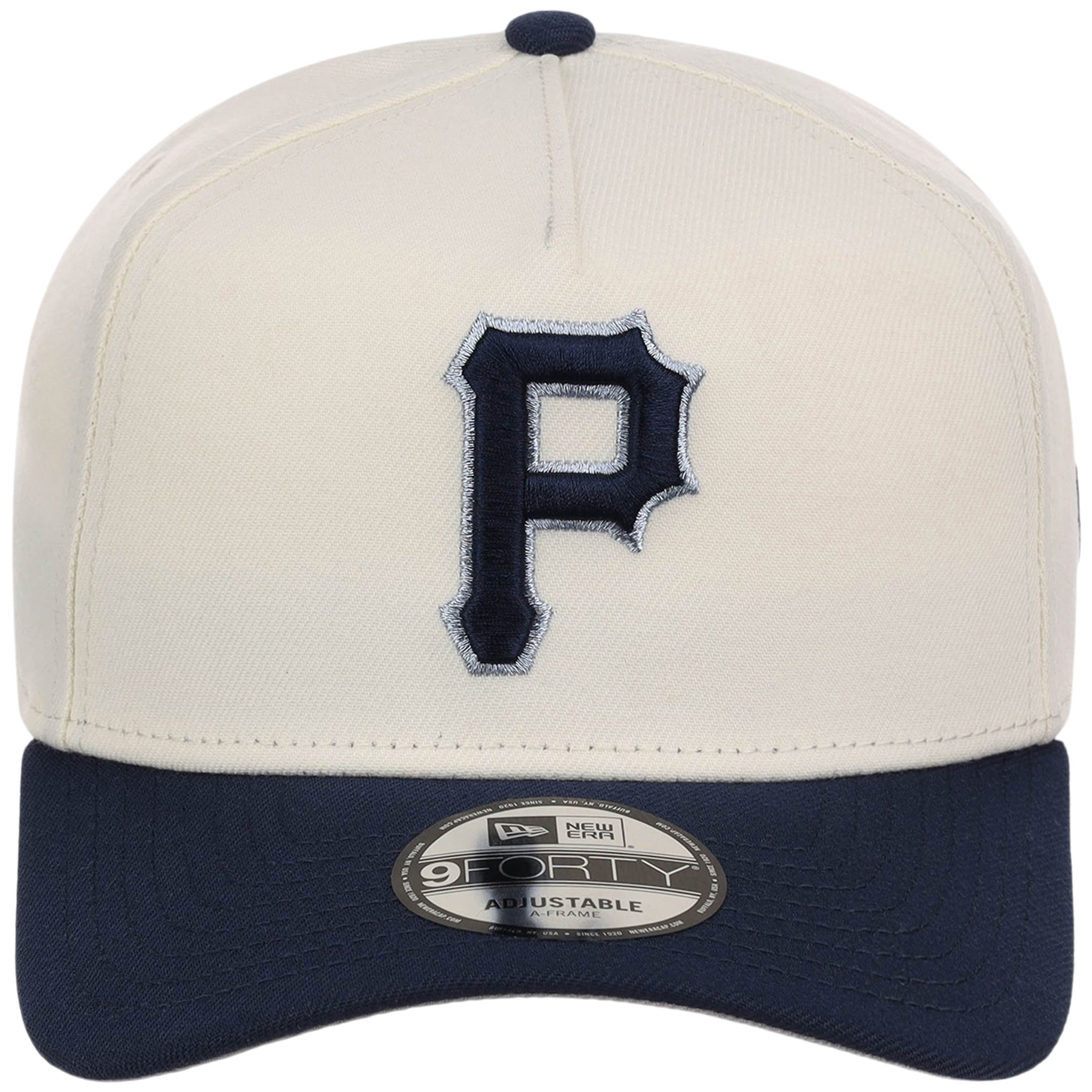 Pittsburgh Pirates MLB Chrome x Navy FASHION CORE New Era 9FORTY A-Frame
