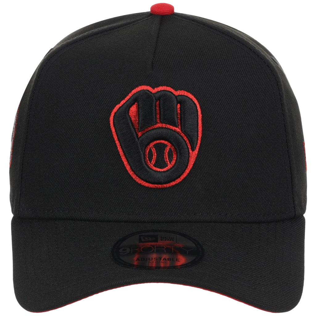 Milwaukee Brewers MLB Midnight Massacre New Era 9FORTY