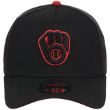Milwaukee Brewers MLB Midnight Massacre New Era 9FORTY