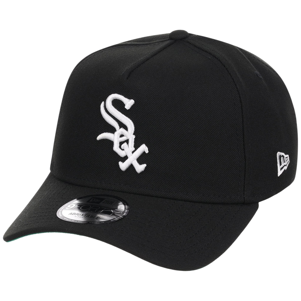 Chicago White Sox MLB Black Dome New Era 9FORTY A-Frame