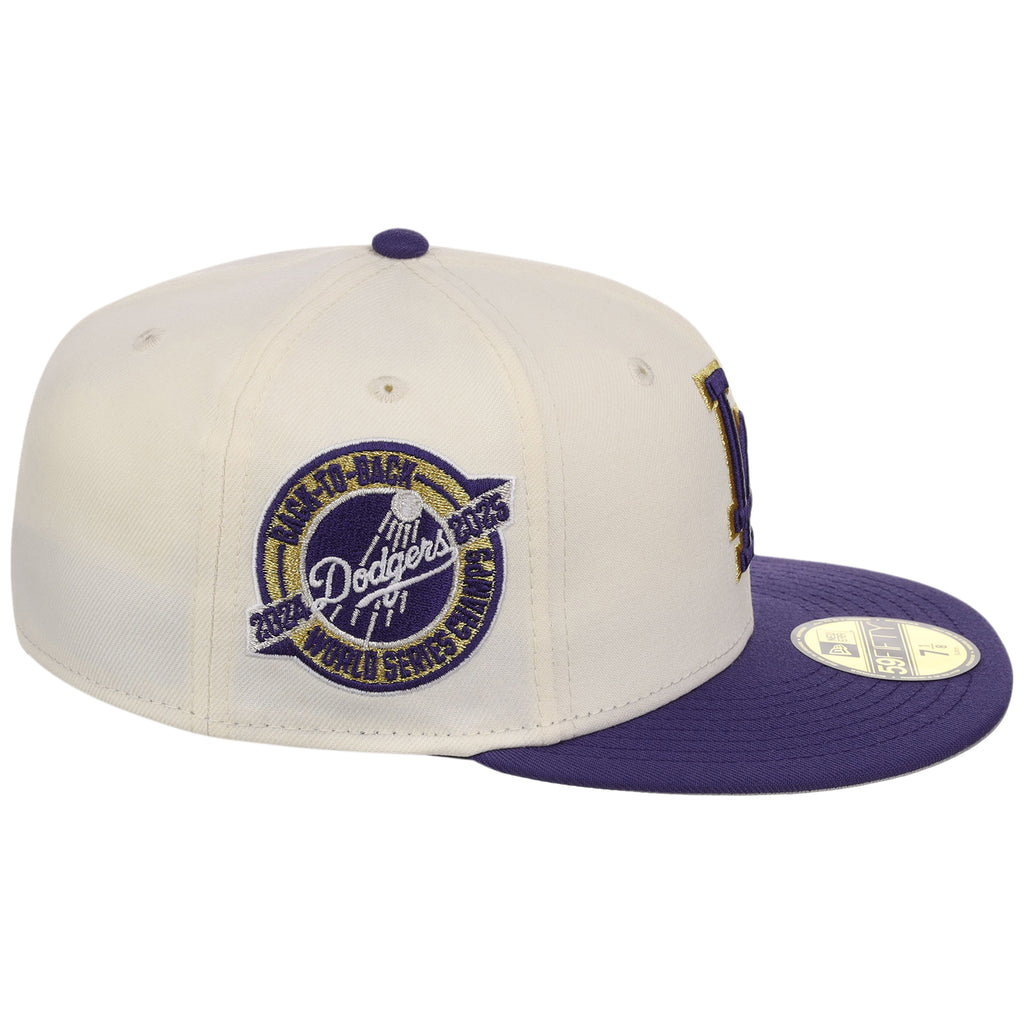 Los Angeles Dodgers Apex Venom New Era 59FIFTY (Chrome/Purple)