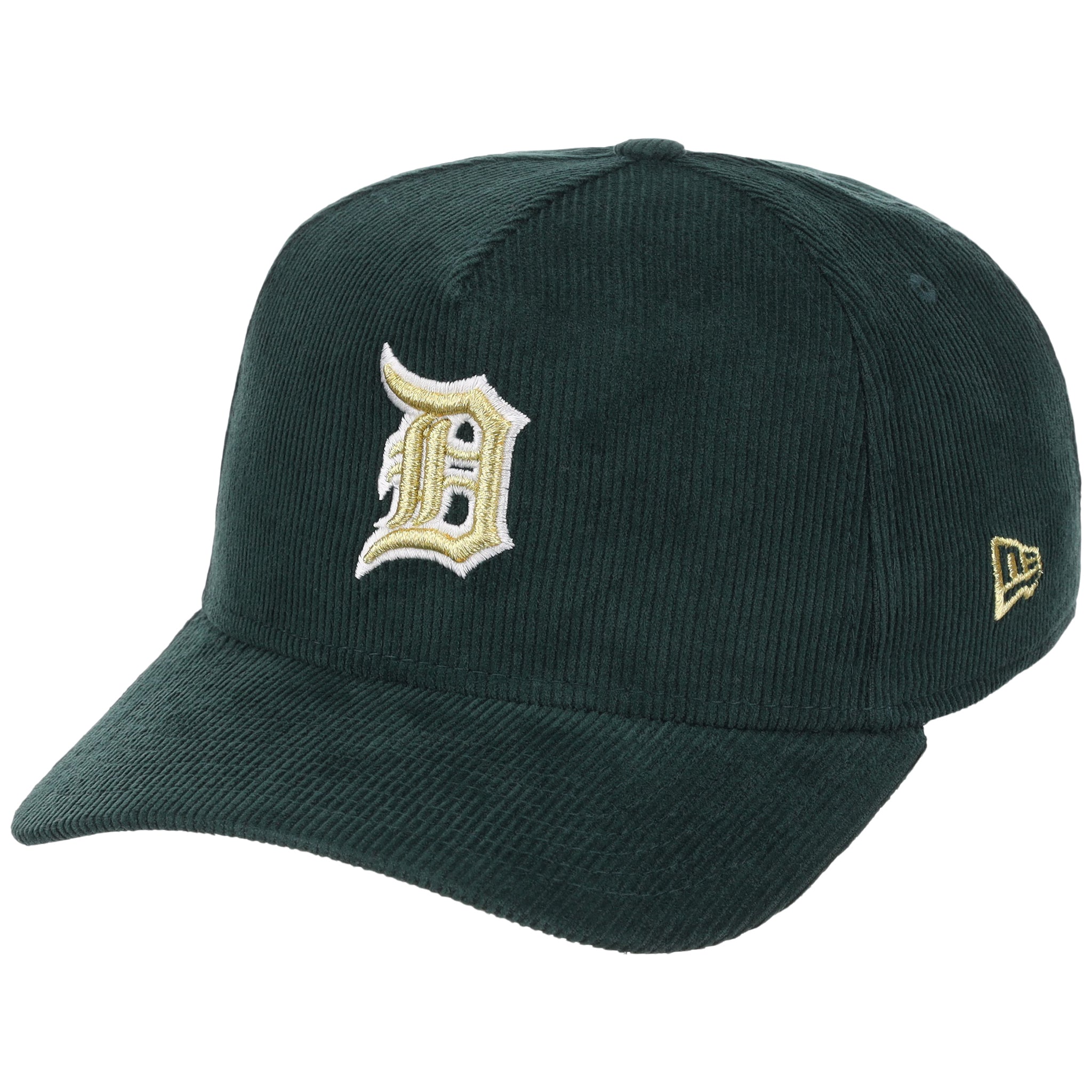 Detroit Tigers MLB Dark Green Cord FASHION CORE New Era 9FORTY A-Frame
