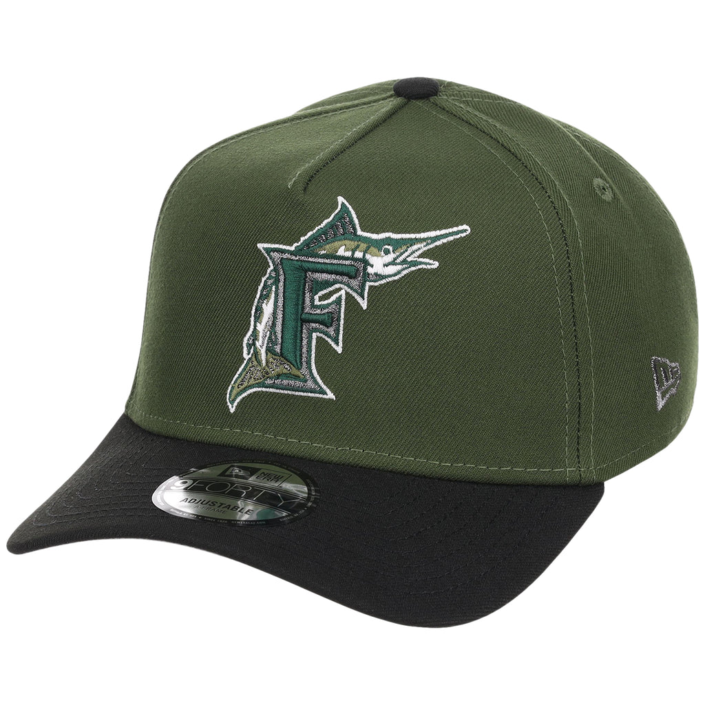 Miami Marlins MLB Field Ops New Era 9FORTY A-Frame