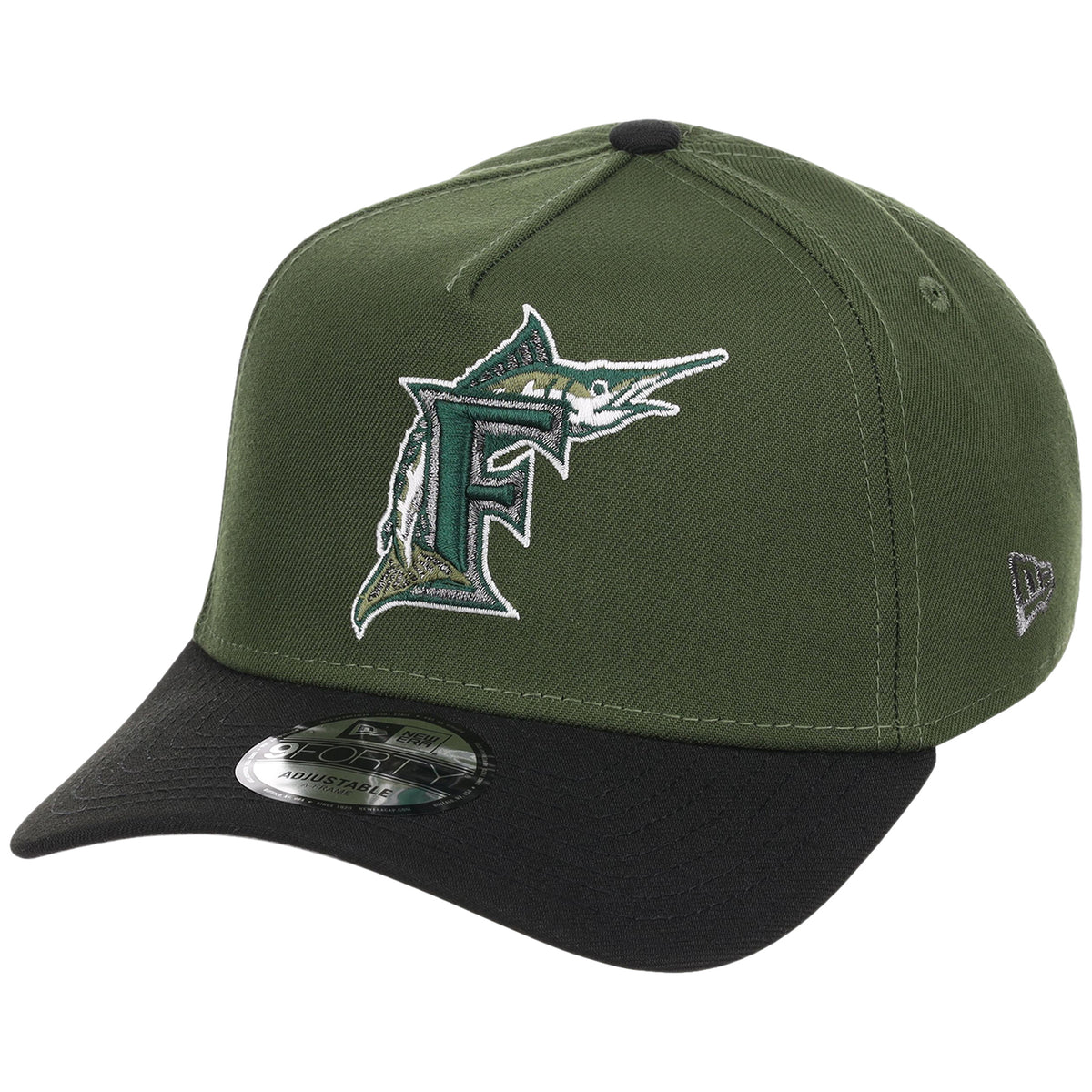 Miami Marlins MLB Field Ops New Era 9FORTY A-Frame