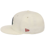 New York Yankees 'Concrete Roses' New Era 59FIFTY (Chrome/Chrome)
