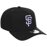 San Francisco Giants MLB Black x Lavender FASHION CORE New Era 9FORTY A-Frame