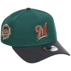 Milwaukee Brewers MLB Emerald Graphite New Era 9FORTY