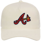Atlanta Braves MLB Chrome Cord FASHION CORE New Era 9FORTY A-Frame