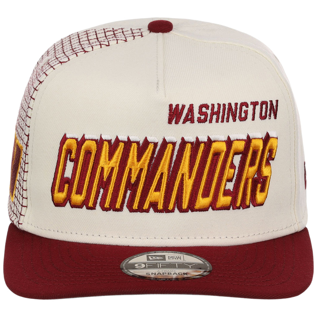 Washington Commanders NFL Gridlock New Era 9FIFTY A-Frame