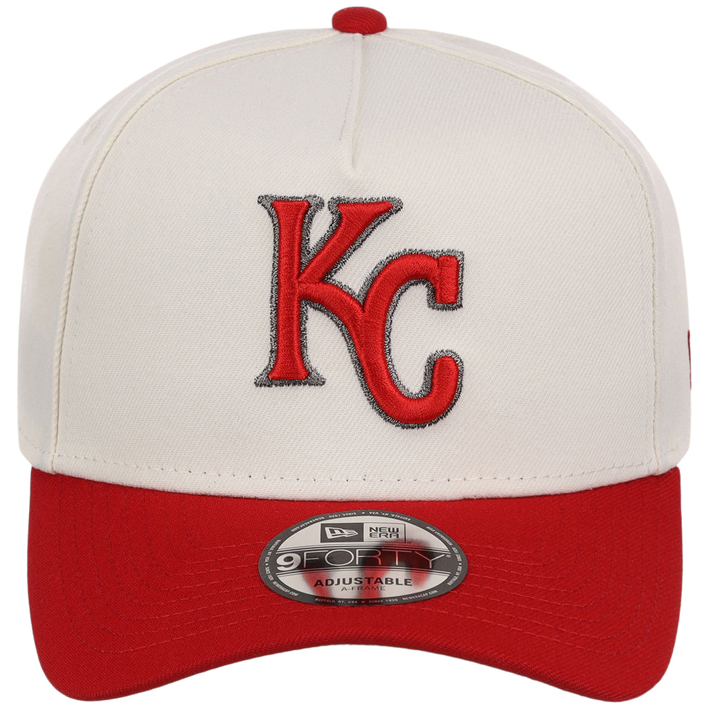 Kansas City Royals MLB Chrome x Red FASHION CORE New Era 9FORTY A-Frame