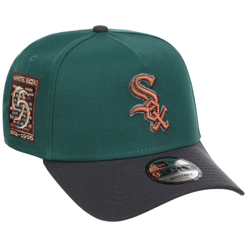 Chicago White Sox MLB Emerald Graphite New Era 9FORTY