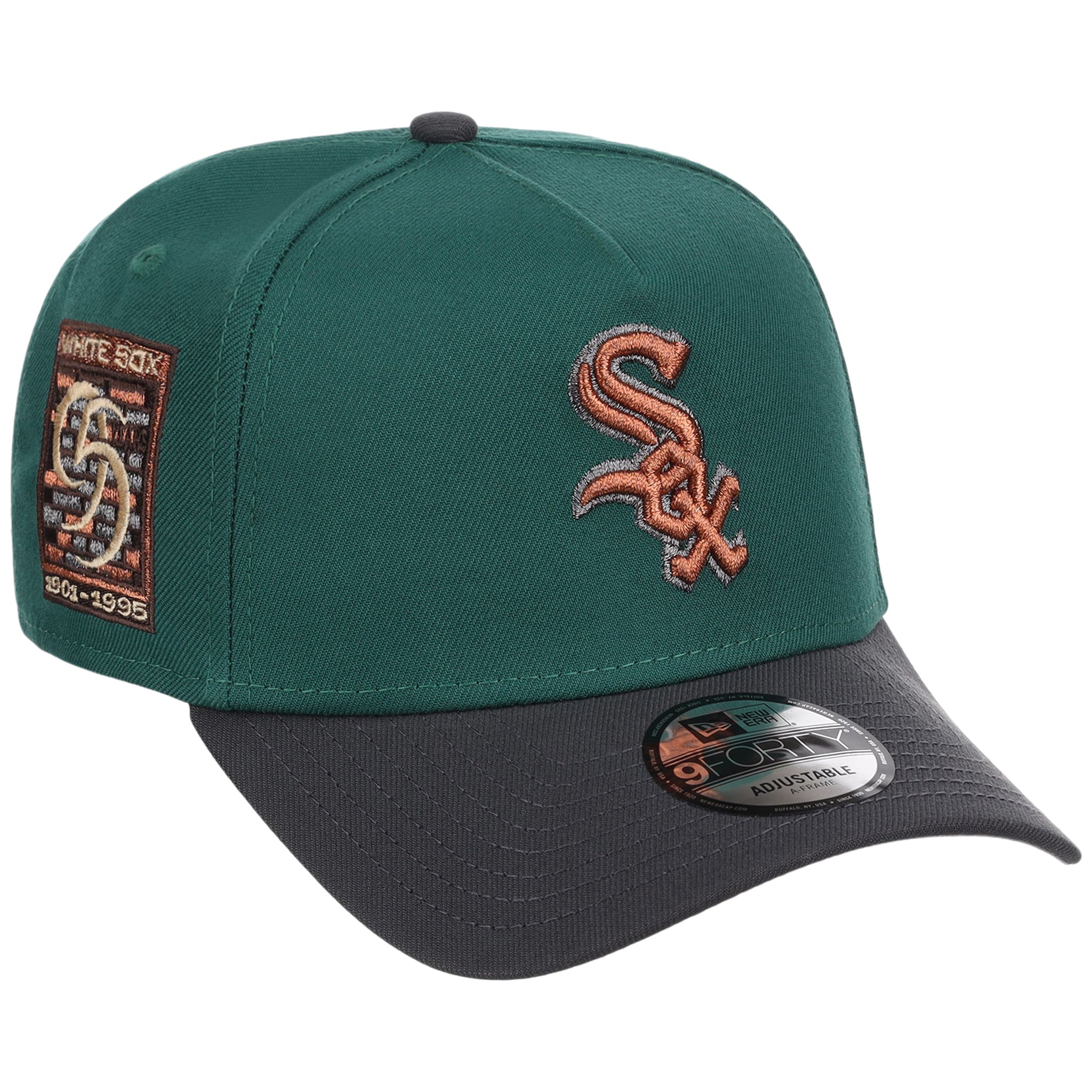 Chicago White Sox MLB Emerald Graphite New Era 9FORTY