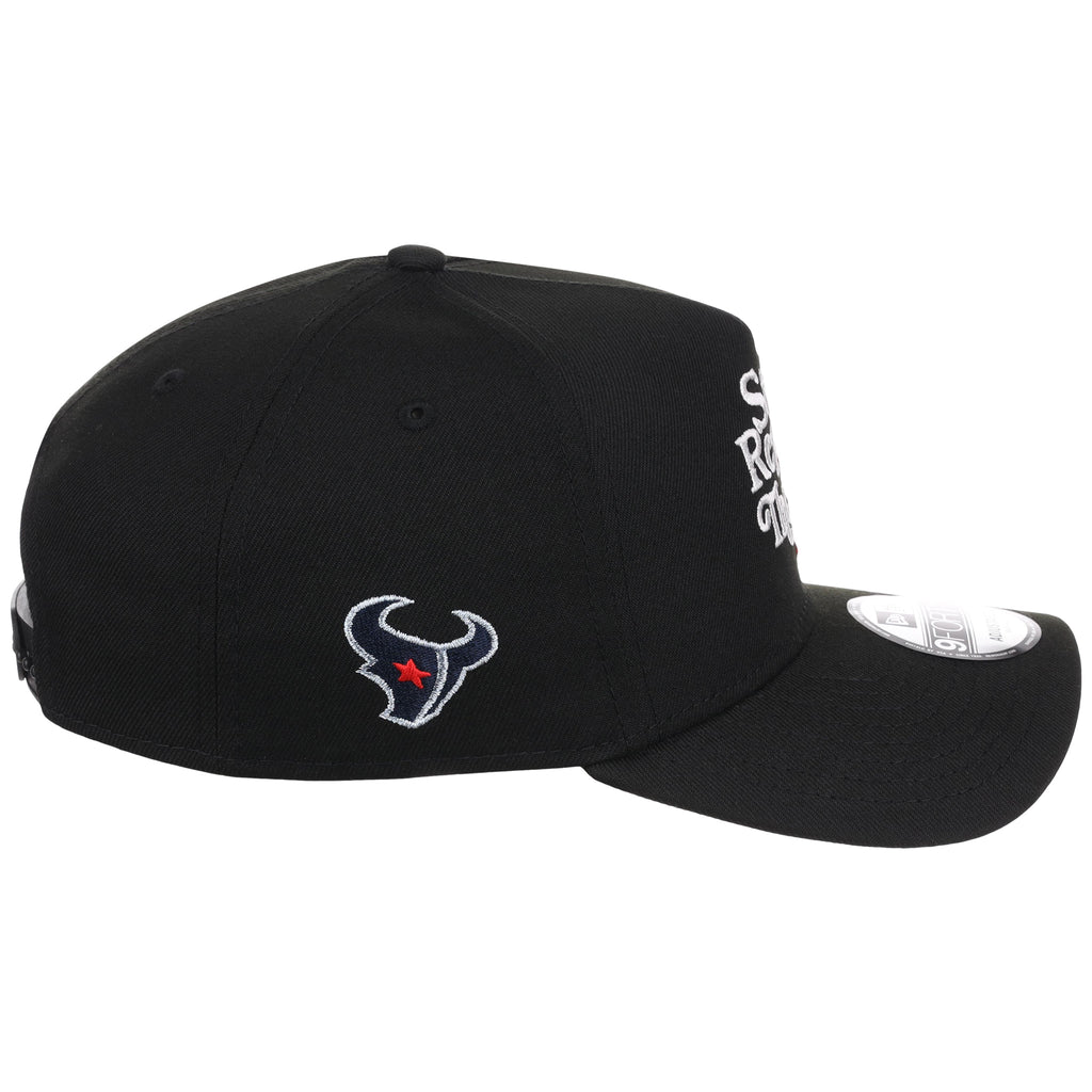Houston Texans 'Still Reppin' (Black/Black) Houston Crown the City New Era 9FORTY A-Frame