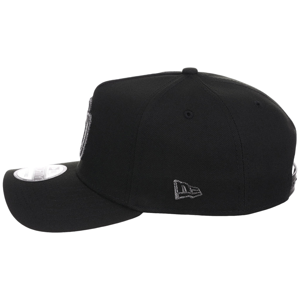 San Diego Padres MLB Liquid Titanium New Era 9FORTY A-Frame