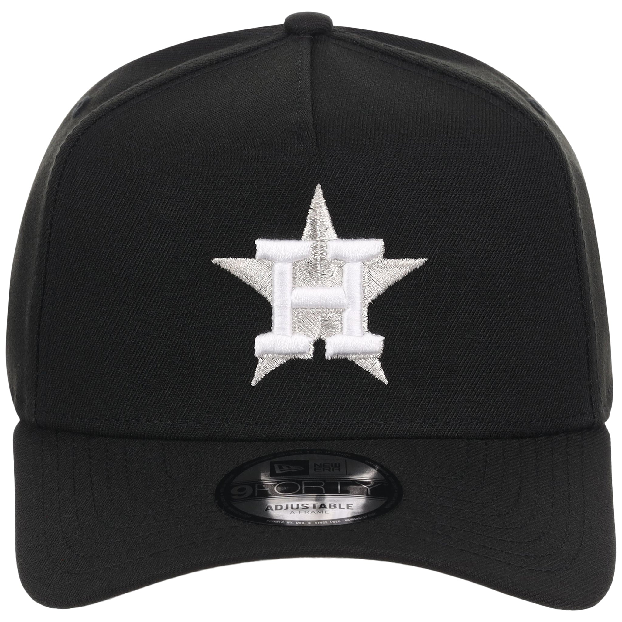 Houston Astros MLB Black x White FASHION CORE New Era 9FORTY A-Frame