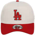 Los Angeles Dodgers MLB Chrome x Red FASHION CORE New Era 9FORTY A-Frame