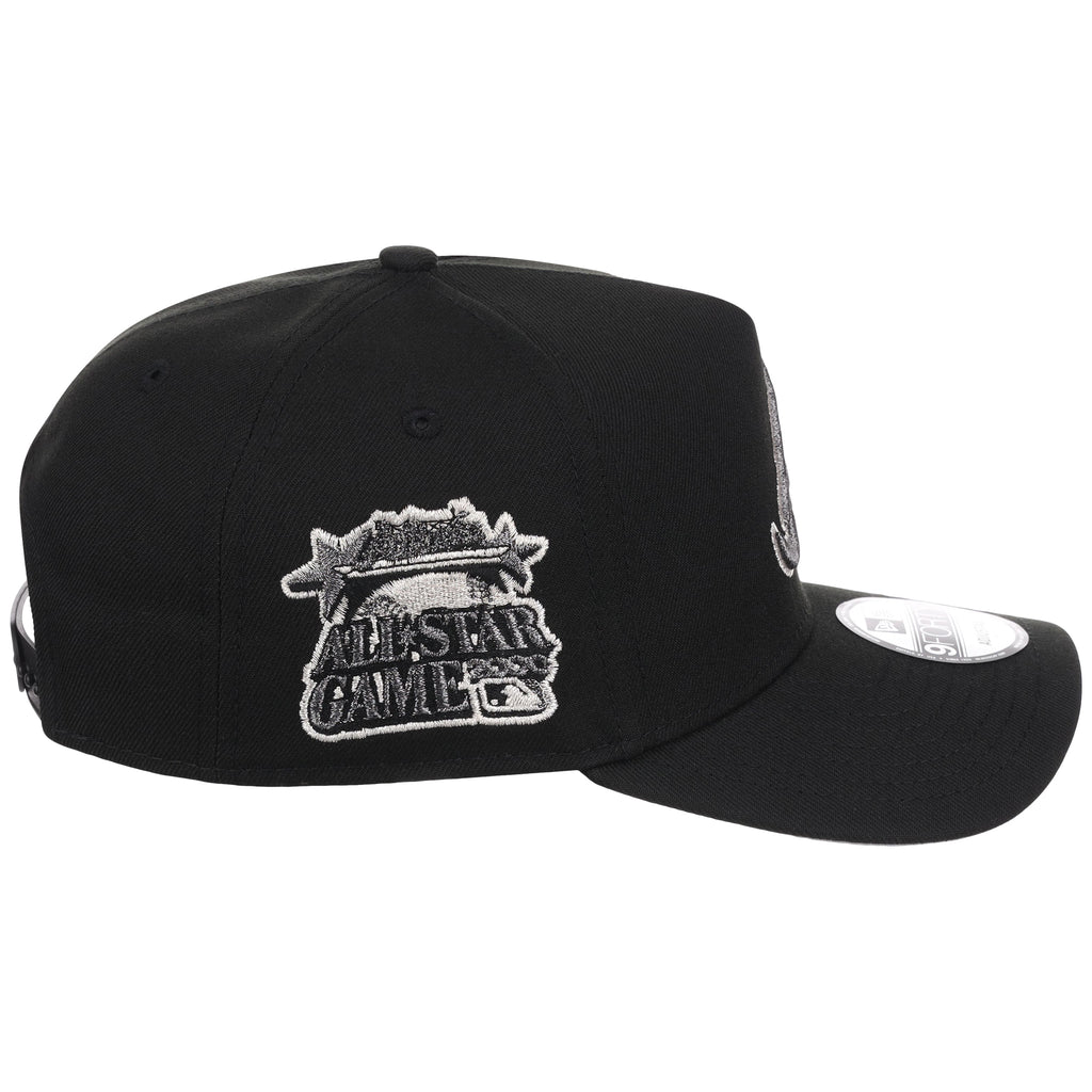 Atlanta Braves MLB Liquid Titanium New Era 9FORTY A-Frame