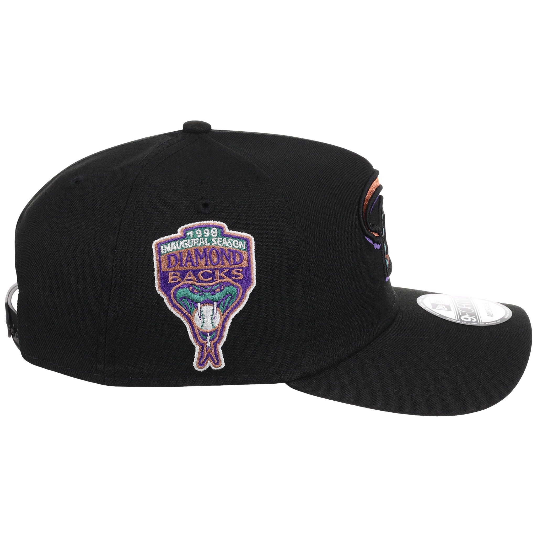 Arizona Diamondbacks MLB Black Dome New Era 9FORTY A-Frame