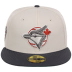 Toronto Blue Jays MLB Cream x Graphite New Era 59FIFTY – 5