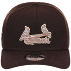 St. Louis Cardinals MLB Frosted Bark New Era 9FORTY A-Frame