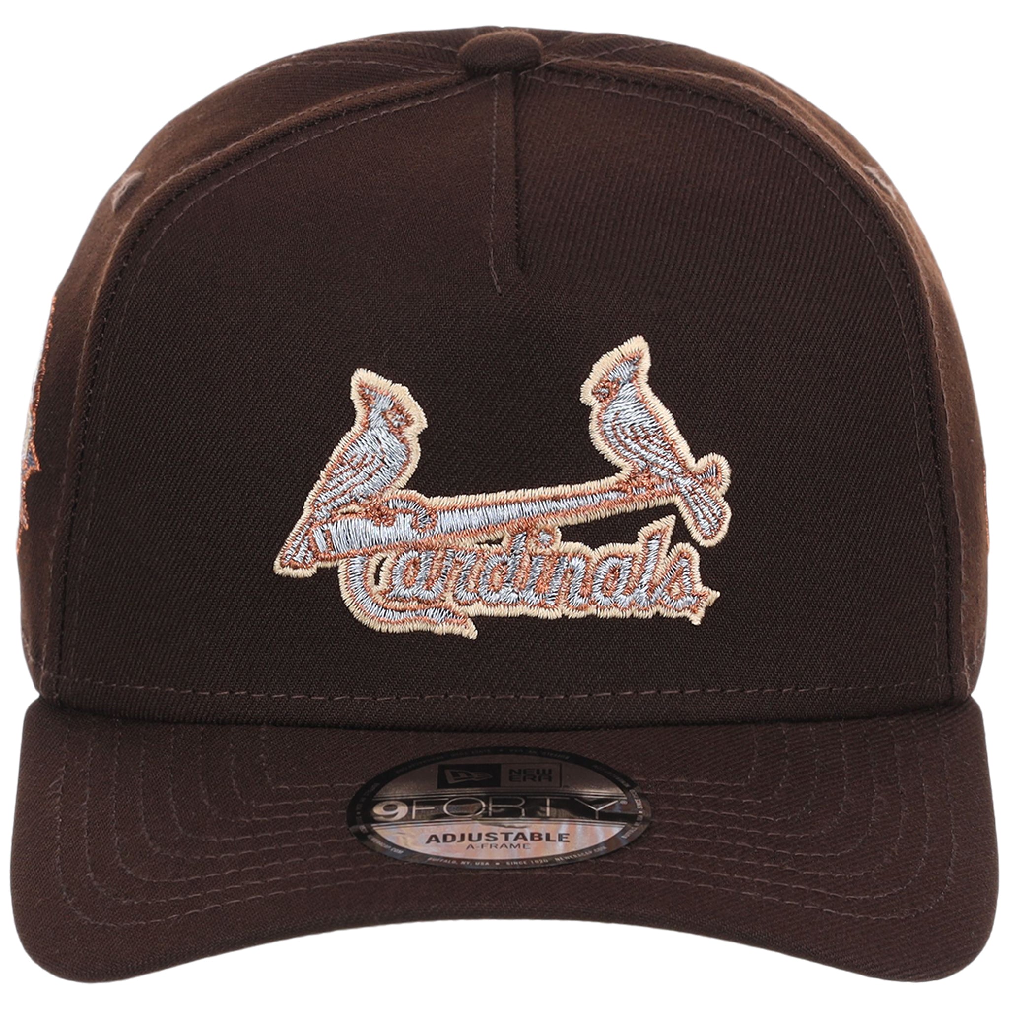 St. Louis Cardinals MLB Frosted Bark New Era 9FORTY A-Frame