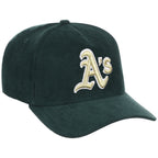 Oakland Athletics MLB Dark Green Cord FASHION CORE New Era 9FORTY A-Frame