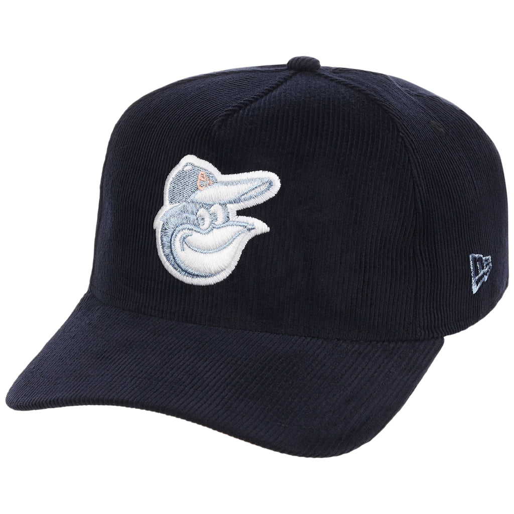 Baltimore Orioles MLB Peach Ice Navy Cord New Era 9FORTY A-Frame – 4
