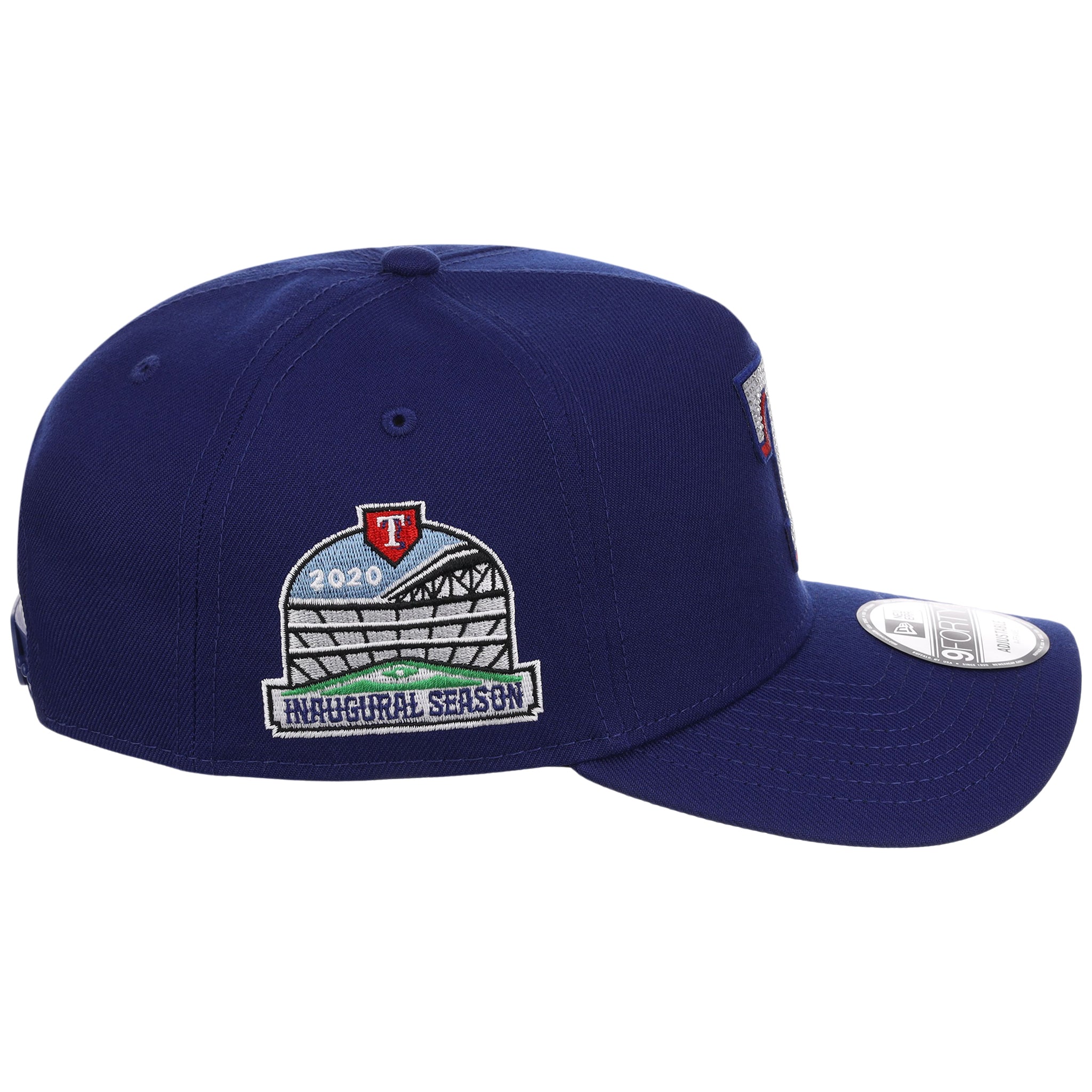 Texas Rangers MLB Diamond Bling New Era 9FORTY A-Frame