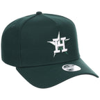 Houston Astros Women's New Era 9FORTY Dark Green A-Frame