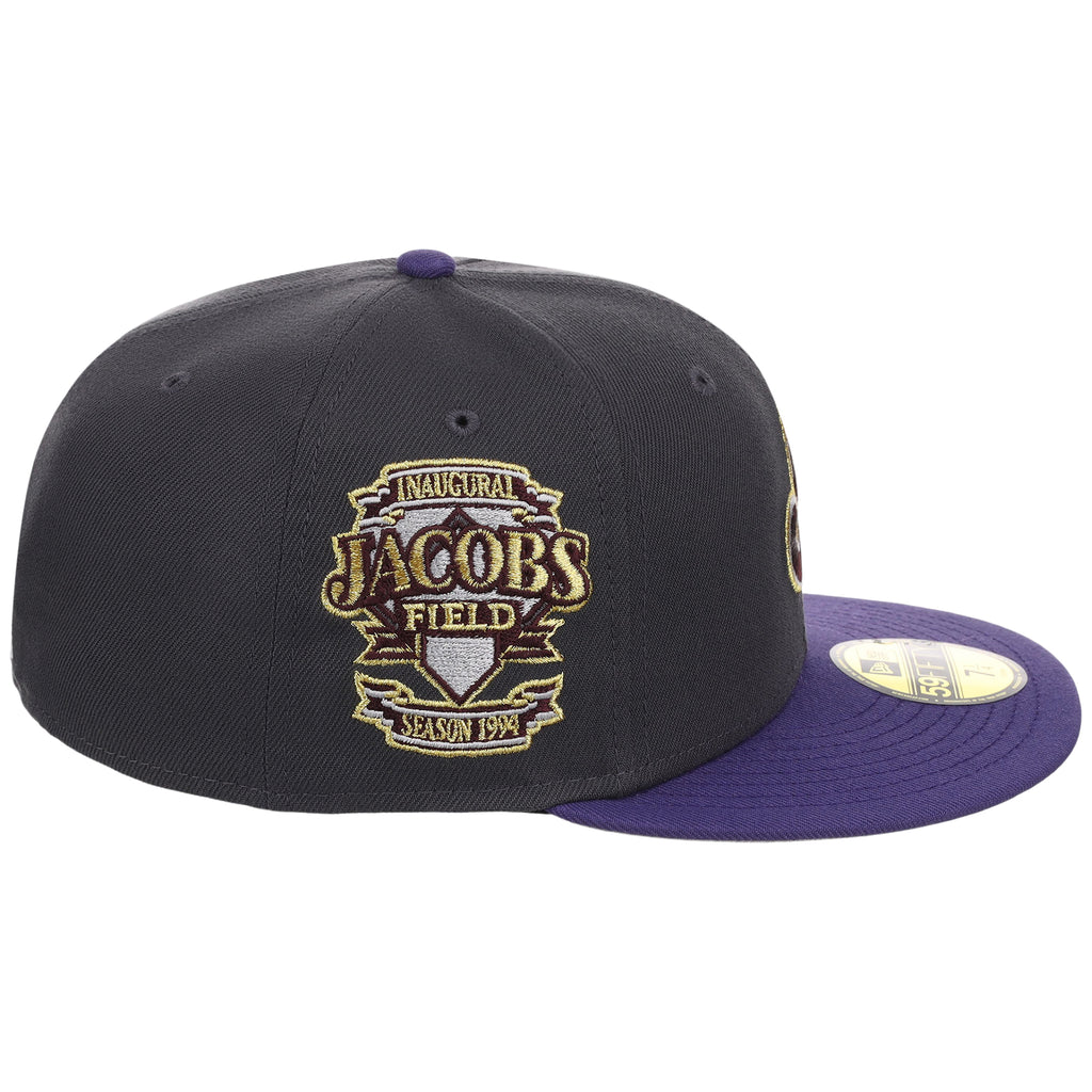 Cleveland Indians MLB Midnight Orchid New Era 59FIFTY