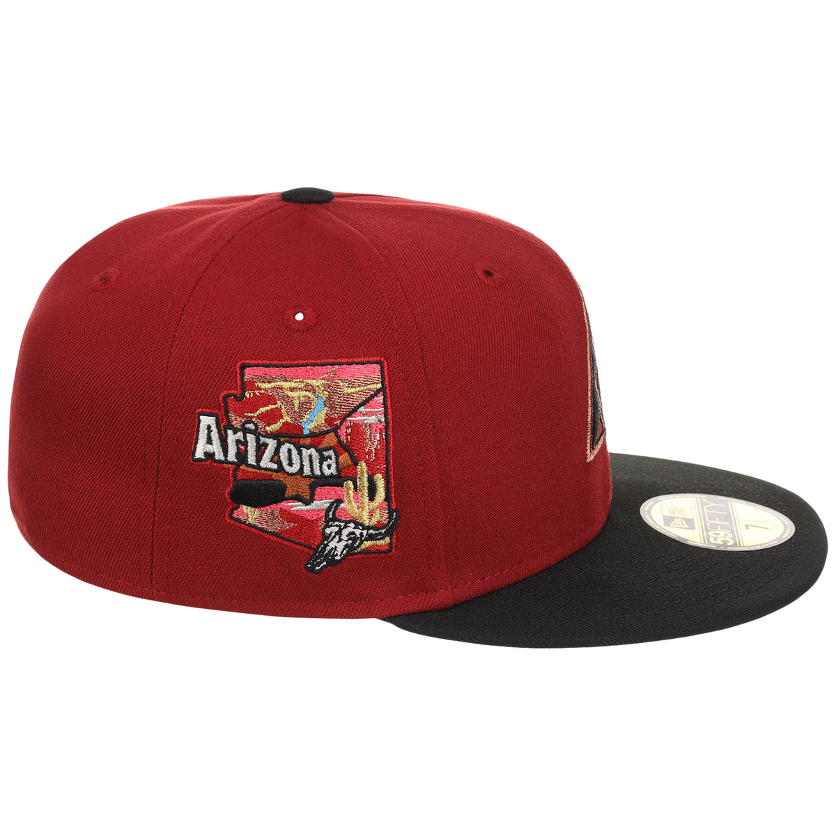 Arizona Diamondbacks Phoenix Crown the City New Era 59FIFTY (Red/Black)